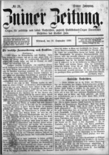 Zniner Zeitung 1890.09.10 R.3 nr 71