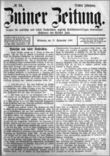 Zniner Zeitung 1890.09.17 R.3 nr 73