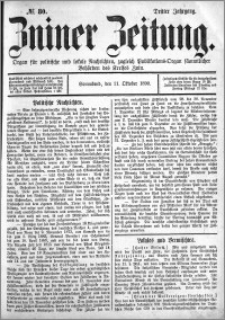 Zniner Zeitung 1890.10.11 R.3 nr 80