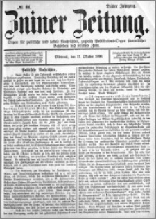 Zniner Zeitung 1890.10.15 R.3 nr 81