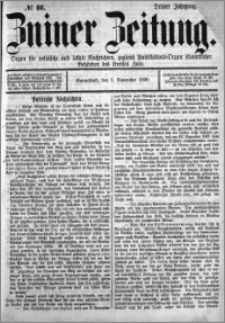 Zniner Zeitung 1890.11.01 R.3 nr 86