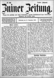 Zniner Zeitung 1890.11.12 R.3 nr 89