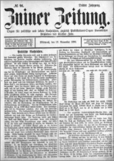 Zniner Zeitung 1890.11.19 R.3 nr 91