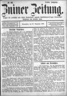 Zniner Zeitung 1890.11.22 R.3 nr 92