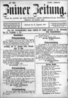 Zniner Zeitung 1890.12.24 R.3 nr 101