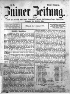 Zniner Zeitung 1891.01.07 R.4 nr 2