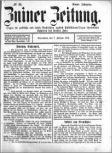 Zniner Zeitung 1891.02.07 R.4 nr 11