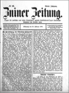 Zniner Zeitung 1891.02.25 R.4 nr 16