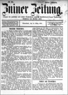 Zniner Zeitung 1891.03.14 R.4 nr 21