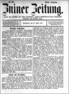 Zniner Zeitung 1891.03.21 R.4 nr 23