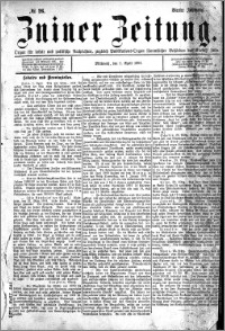 Zniner Zeitung 1891.04.01 R.4 nr 26