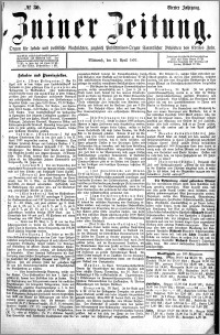 Zniner Zeitung 1891.04.15 R.4 nr 30