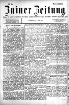 Zniner Zeitung 1891.05.02 R.4 nr 35