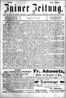 Zniner Zeitung 1891.05.06 R.4 nr 36