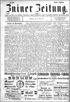Zniner Zeitung 1891.05.13 R.4 nr 38