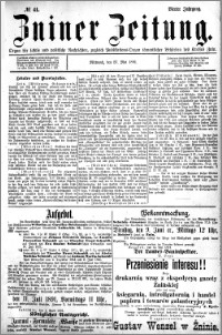 Zniner Zeitung 1891.05.27 R.4 nr 41