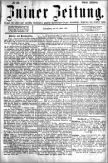 Zniner Zeitung 1891.05.30 R.4 nr 42