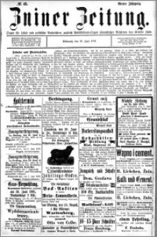 Zniner Zeitung 1891.06.10 R.4 nr 45