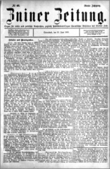Zniner Zeitung 1891.06.13 R.4 nr 46