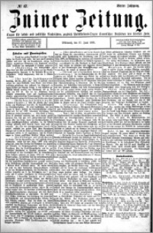 Zniner Zeitung 1891.06.17 R.4 nr 47