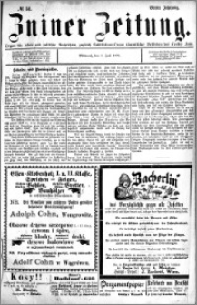 Zniner Zeitung 1891.07.01 R.4 nr 51
