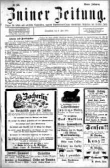 Zniner Zeitung 1891.07.04 R.4 nr 52