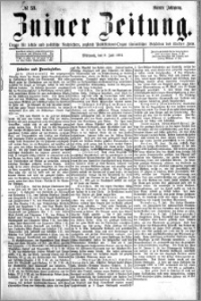 Zniner Zeitung 1891.07.08 R.4 nr 53