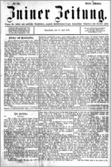 Zniner Zeitung 1891.07.11 R.4 nr 54