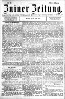 Zniner Zeitung 1891.07.23 R.4 nr 57