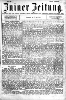 Zniner Zeitung 1891.07.25 R.4 nr 58