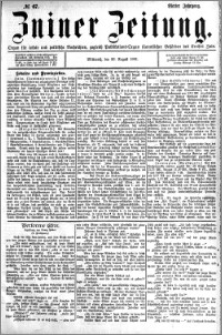 Zniner Zeitung 1891.08.26 R.4 nr 67