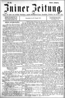 Zniner Zeitung 1891.08.29 R.4 nr 68