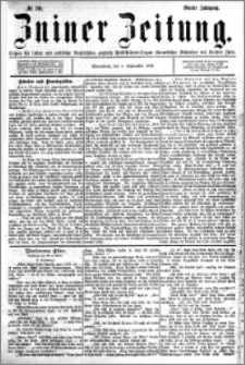 Zniner Zeitung 1891.09.05 R.4 nr 70