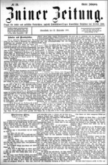 Zniner Zeitung 1891.09.12 R.4 nr 72