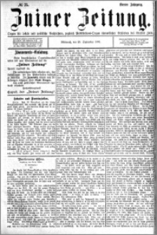 Zniner Zeitung 1891.09.23 R.4 nr 75