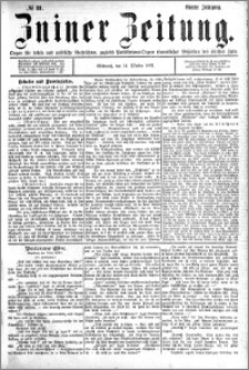 Zniner Zeitung 1891.10.14 R.4 nr 81