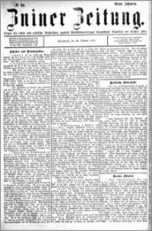 Zniner Zeitung 1891.10.24 R.4 nr 84