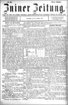 Zniner Zeitung 1891.10.31 R.4 nr 86