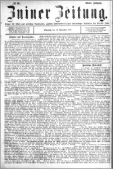 Zniner Zeitung 1891.11.18 R.4 nr 91