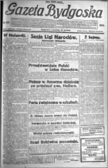 Gazeta Bydgoska 1923.12.13 R.2 nr 285
