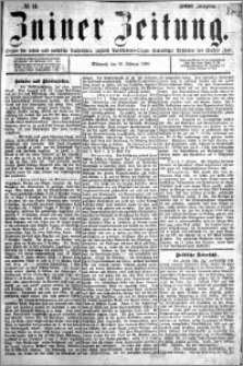 Zniner Zeitung 1892.02.10 R.5 nr 11