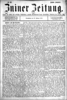 Zniner Zeitung 1892.02.27 R.5 nr 16