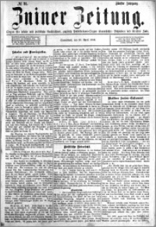 Zniner Zeitung 1892.04.23 R.5 nr 31