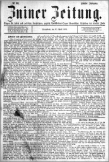 Zniner Zeitung 1892.04.30 R.5 nr 33