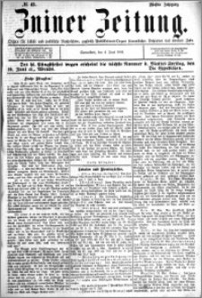 Zniner Zeitung 1892.06.04 R.5 nr 43
