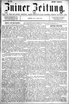 Zniner Zeitung 1892.07.06 R.5 nr 51