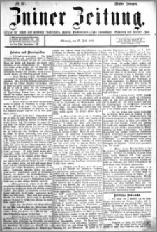 Zniner Zeitung 1892.07.27 R.5 nr 57