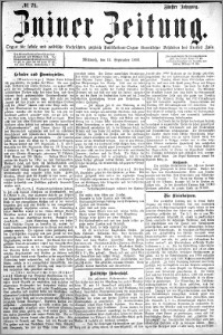 Zniner Zeitung 1892.09.14 R.5 nr 71