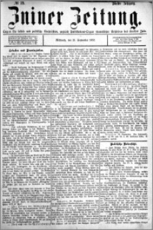 Zniner Zeitung 1892.09.21 R.5 nr 73