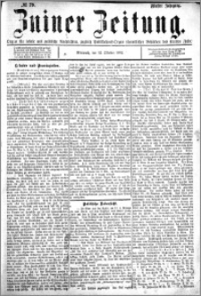 Zniner Zeitung 1892.10.12 R.5 nr 79